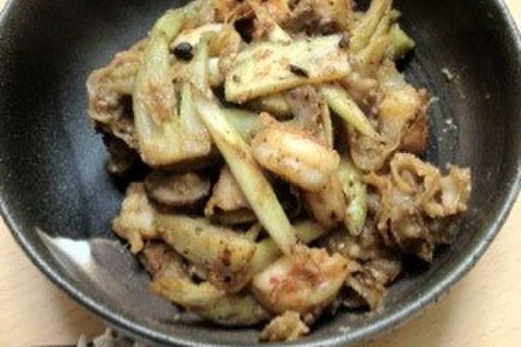 エビと貝ひもとウドの粕味噌炒め レシピ 作り方 By おやじ犬 クックパッド 簡単おいしいみんなのレシピが359万品