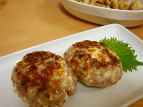 塩麹入り♡豆腐ハンバーグ