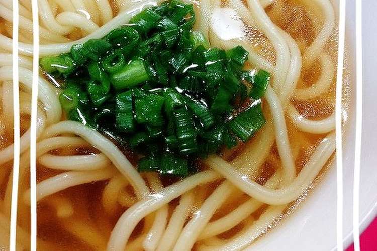 焼きそばの麺でも ミスド風の汁そば レシピ 作り方 By Rachis クックパッド 簡単おいしいみんなのレシピが352万品