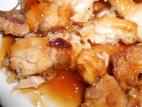 鶏のから揚げ 甘酢あんかけ