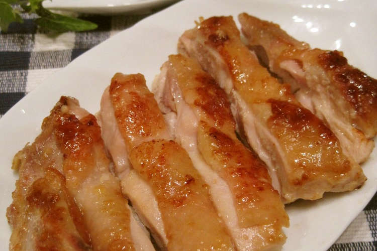 塩麹の柔らか鶏もも肉焼き 一夜漬け レシピ 作り方 By ぽにえ クックパッド 簡単おいしいみんなのレシピが376万品