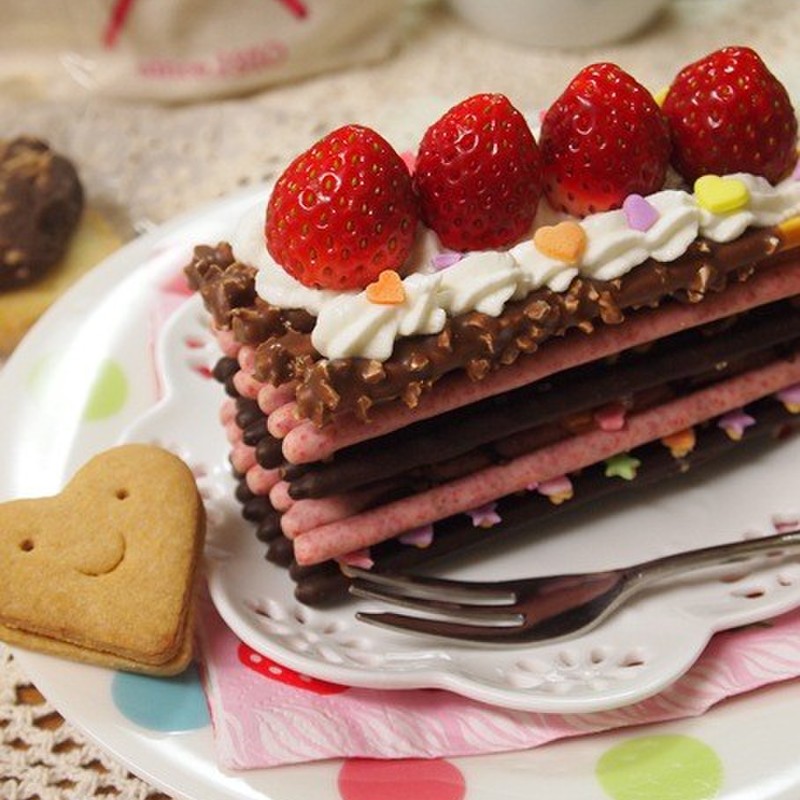 みんなが作ってる ポッキーケーキのレシピ クックパッド 簡単おいしいみんなのレシピが348万品