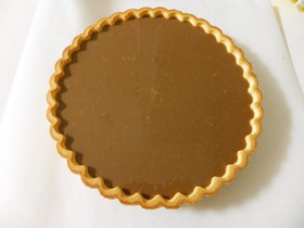 初挑戦!バレンタインに♡チョコタルト