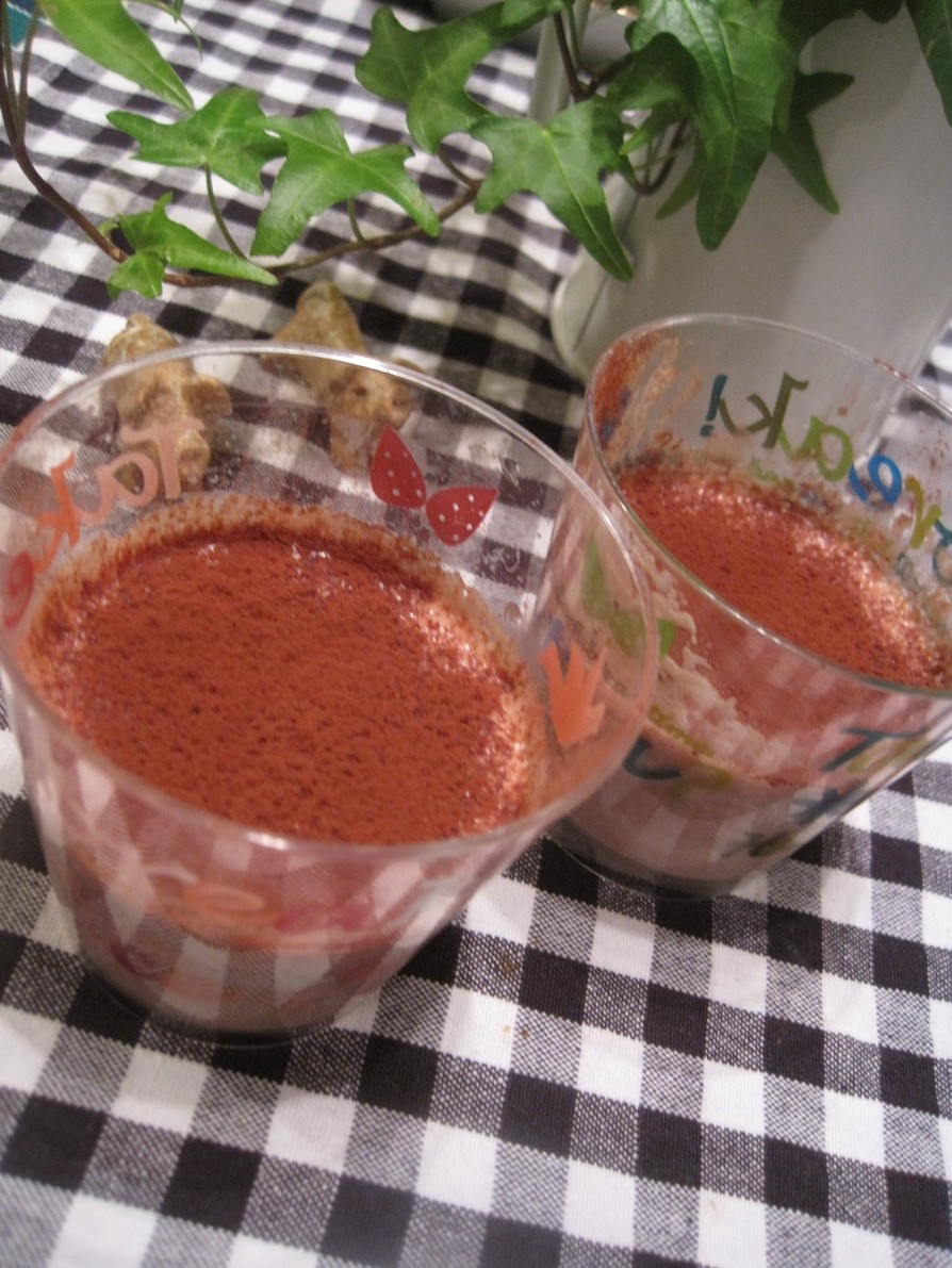 マシュマロで作るココア風味のフロマージュの画像