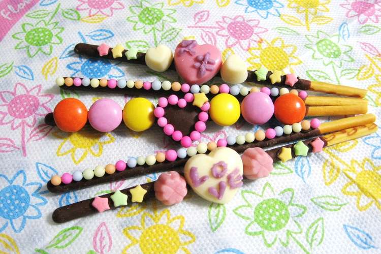 ポッキー デコ レシピ 作り方 By Akichiakichi クックパッド 簡単おいしいみんなのレシピが354万品