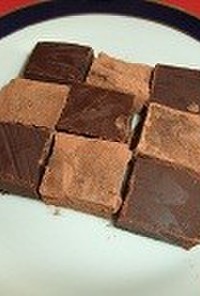 石畳の生チョコレート