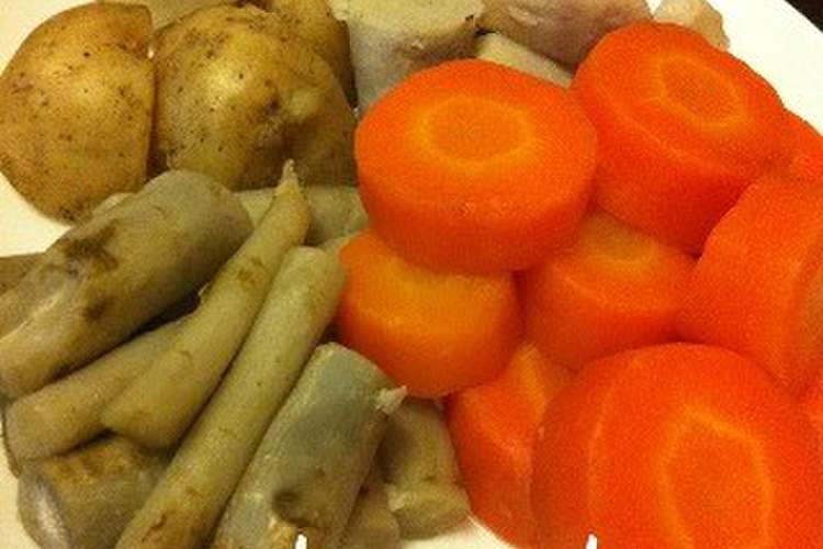 圧力鍋で蒸し野菜 レシピ 作り方 By Komokuu クックパッド