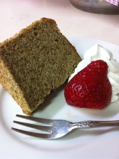 【私流】HMでふわ②紅茶のシフォンケーキの写真