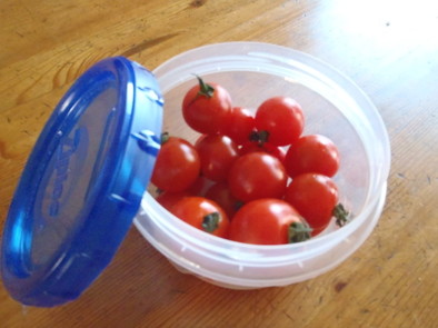 プチトマト長持ち保存法の写真