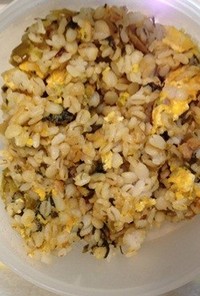 お漬物deピリ辛高菜チャーハン