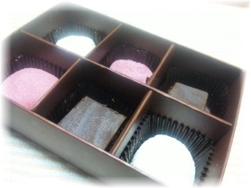 紅茶の生チョコ