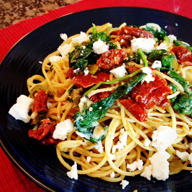 フェタチーズで ギリシャ風パスタ レシピ 作り方 By ラムち クックパッド