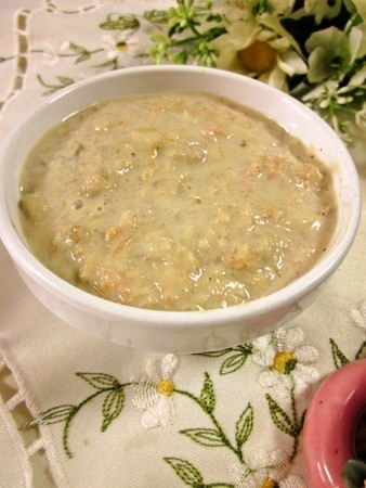 酒粕入りごぼうと生姜たっぷり食べるスープの画像