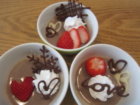チョコ飾り*スイーツをかわいく