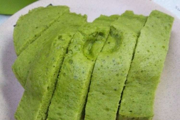Hm レンジで簡単 抹茶スポンジケーキ レシピ 作り方 By Miho07 クックパッド 簡単おいしいみんなのレシピが355万品