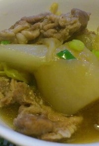 豚肉と大根の中華風煮物☆塩麹が隠し味