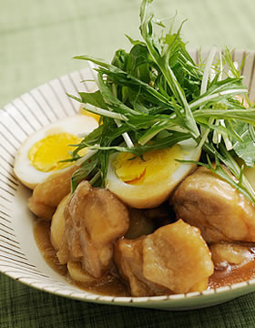 鶏もも肉のさっぱりとろとろ煮