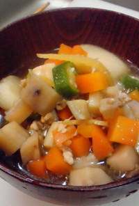 体質改善◆和風根菜スープ