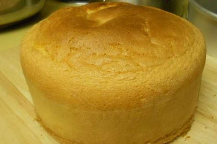 しっとりふわふわ 簡単スポンジケーキ レシピ 作り方 By スナスナ クックパッド