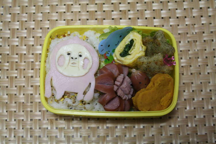 簡単 キャラ弁 カクレモモジリ レシピ 作り方 By Hugge38 クックパッド 簡単おいしいみんなのレシピが377万品