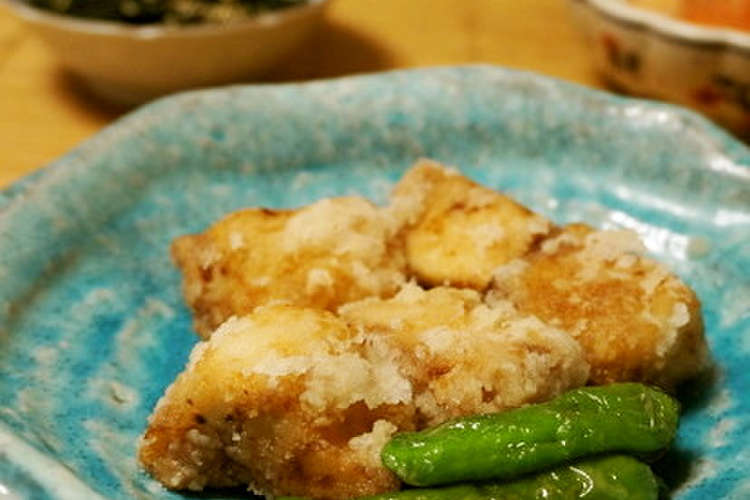 柔らかい かじきマグロの竜田揚げ レシピ 作り方 By ゆうゆう0221 クックパッド 簡単おいしいみんなのレシピが352万品
