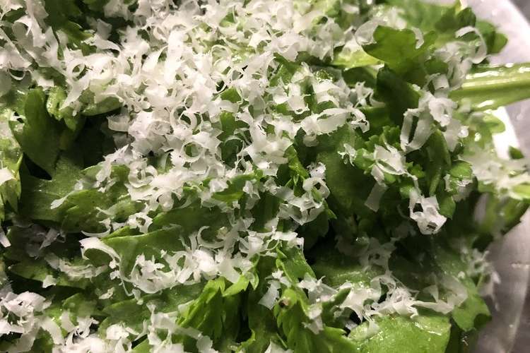 食べたらやみつきの春菊サラダ レシピ 作り方 By Serafino クックパッド 簡単おいしいみんなのレシピが365万品