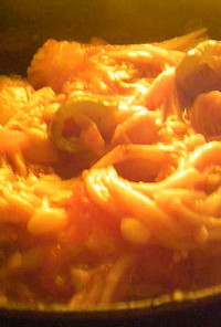 ダイエット：鮭と豆と茸と野菜のトマト煮