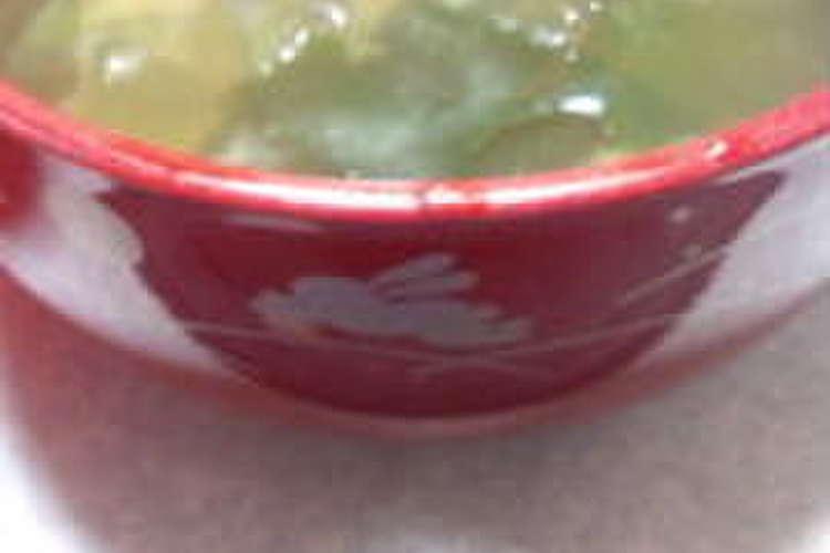 わかめの味噌汁 レシピ 作り方 By ぁぃりんごちゃん クックパッド 簡単おいしいみんなのレシピが363万品