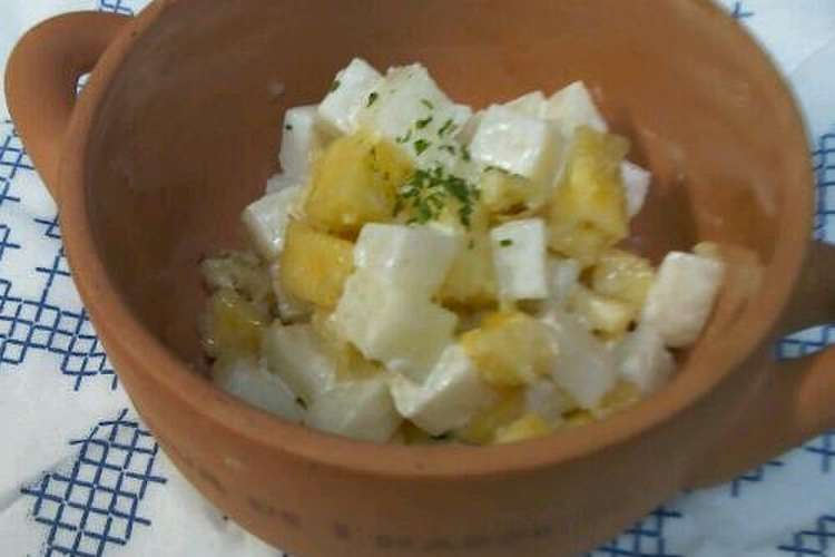 大根とジャガビーのサラダ レシピ 作り方 By Macchin クックパッド 簡単おいしいみんなのレシピが366万品