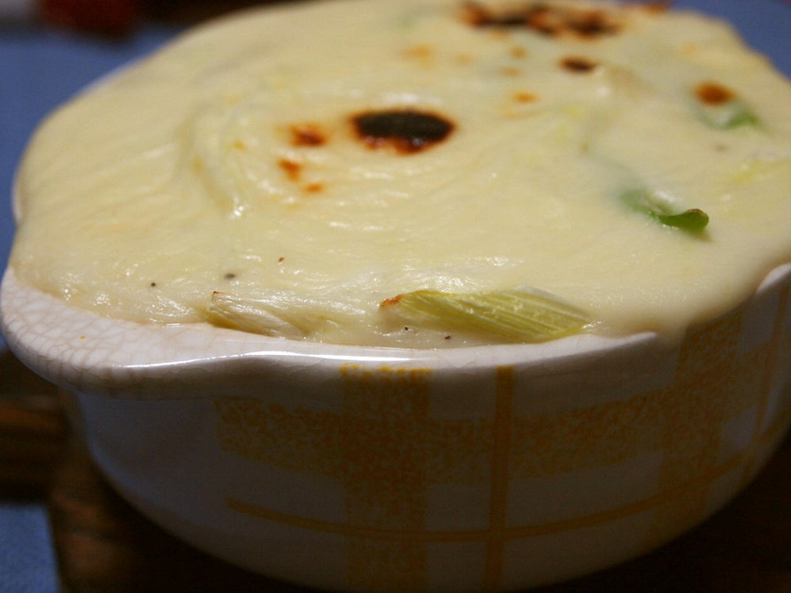 里芋の味噌チーズグラタンの画像
