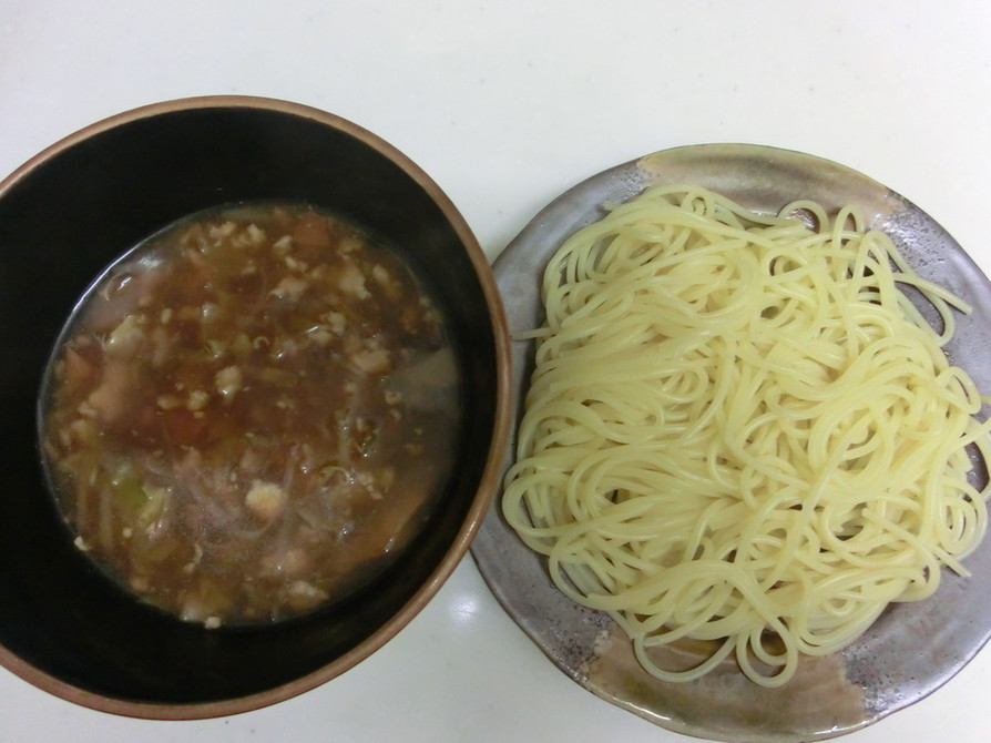 簡単！野菜あんかけ風つけスパゲティ☆の画像