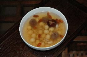 蓮の実のスイートスープの画像