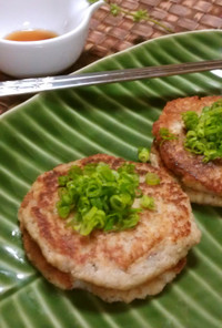 韓国家庭料理❀蓮根のチヂミ