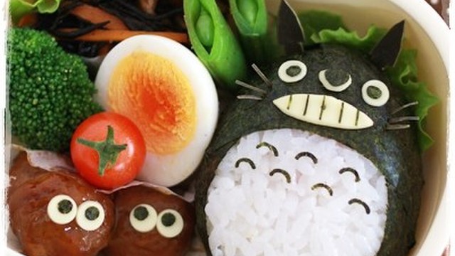 簡単可愛い キャラ弁 海苔トトロ レシピ 作り方 By Momo クックパッド 簡単おいしいみんなのレシピが362万品