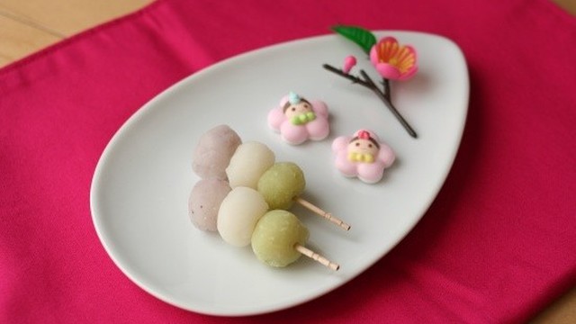 おひなまつりに レンジで簡単 三色団子 レシピ 作り方 By 子供と作るウチご飯 クックパッド 簡単おいしいみんなのレシピが373万品