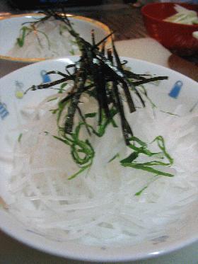 かつら剥きで◎大根サラダ◎