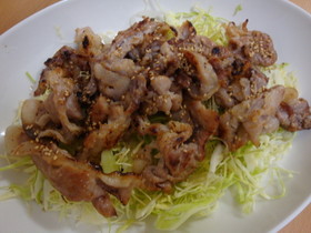 ♡豚コマと塩麹の炒め物♡