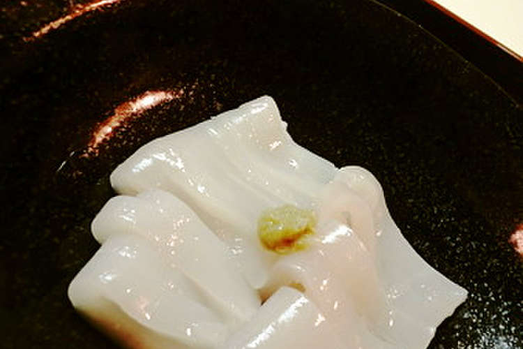 新鮮 スルメイカの刺身 レシピ 作り方 By ゆうゆう0221 クックパッド 簡単おいしいみんなのレシピが356万品