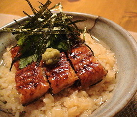 鰻のひつまぶし*だし茶漬け