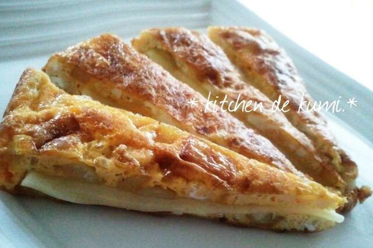 卵焼き器で 小さめスペインオムレツ レシピ 作り方 By くみっけ クックパッド 簡単おいしいみんなのレシピが353万品