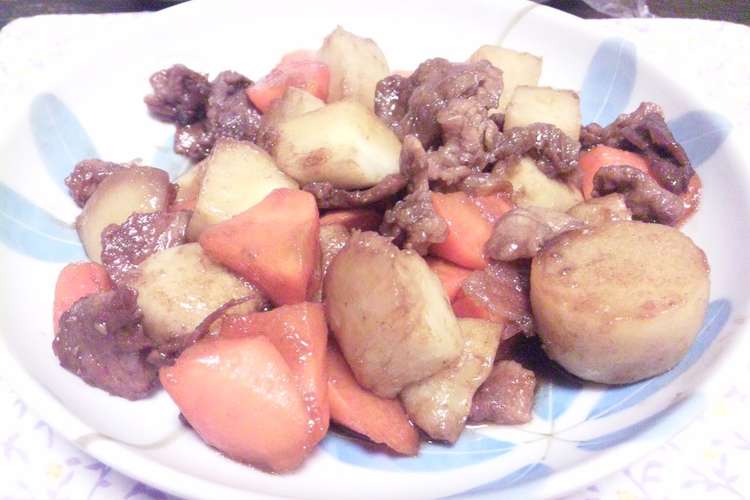 里芋と豚肉のバルサミコ炒め レシピ 作り方 By 風はな クックパッド 簡単おいしいみんなのレシピが357万品