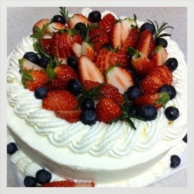 ♡特別な日のショートケーキ♡の画像