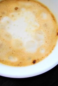 インスタントコーヒーで作るカフェラテ♪