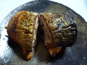 さばのきのこオーブン焼