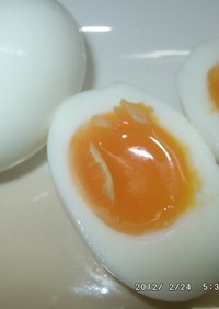 むきやすいゆで卵の作り方