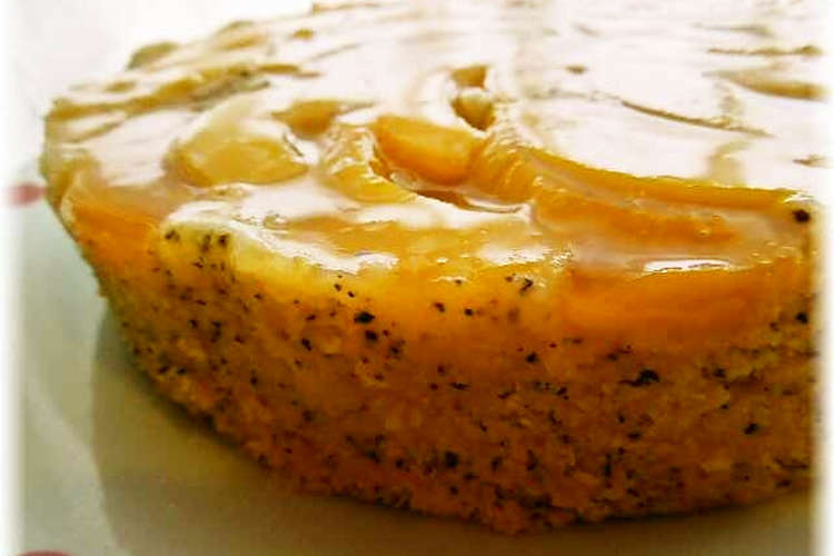 桃缶で黄桃と紅茶のケーキ タルトタタン風 レシピ 作り方 By Kouyoshi クックパッド