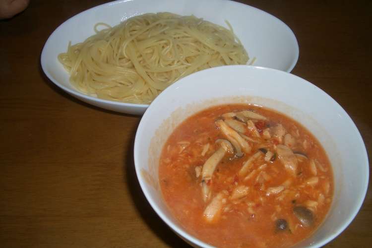 日曜ランチにトマト付け麺パスタ レシピ 作り方 By Matuhiga クックパッド 簡単おいしいみんなのレシピが352万品