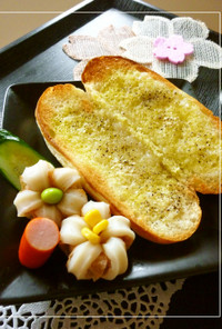 塩麹×オリーブオイル×レモン汁のトースト