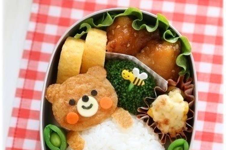 おにぎりの上のくまちゃん キャラ弁 レシピ 作り方 By Mai Mai クックパッド 簡単おいしいみんなのレシピが357万品