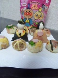 雛祭り手まり寿司の画像